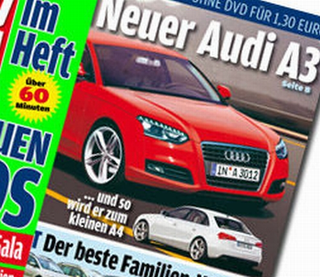 Illustration for article titled Next Gen Audi A3 Breaks on Autobild...Kinda